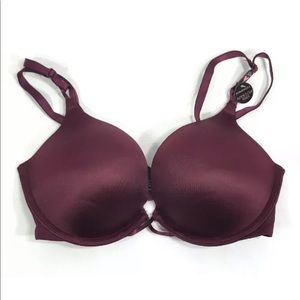 VS PLUM BOMBSHELL BRA PLUNGE 32D